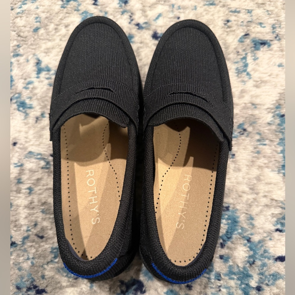 Rothy's Women's Black “The Penny Loafer”